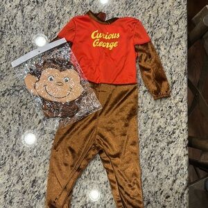 Brand new Curious George Costume